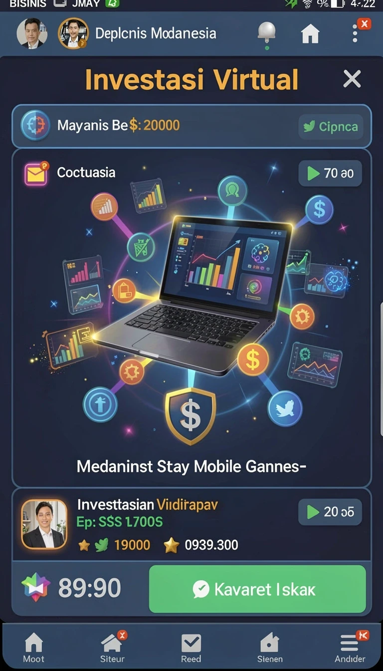 Galeri pratinjau visual jualtoto build APK resmi terbaru